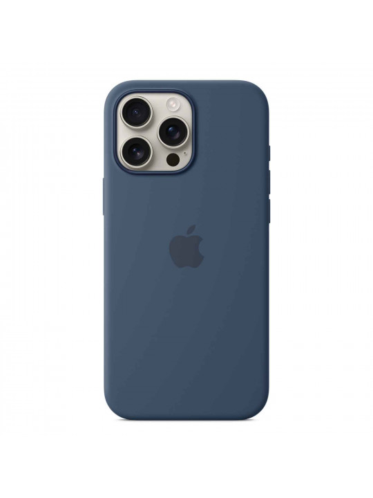 Հեռախոսի պատյան APPLE iPhone 16 Pro Max Silicone Case with MagSafe (Denim) (MYYU3ZM/A)