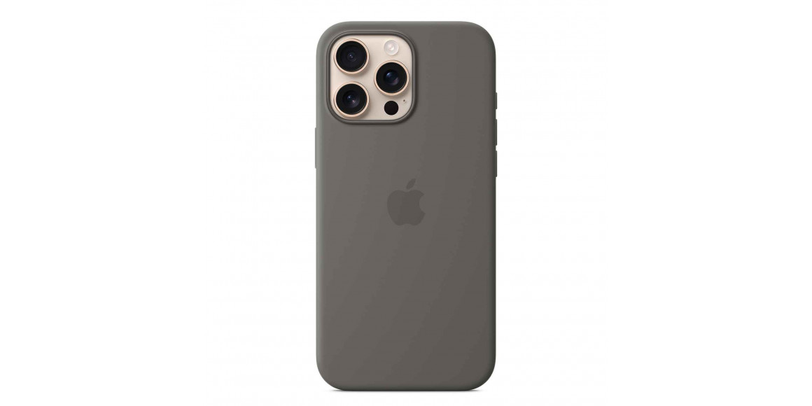 Հեռախոսի պատյան APPLE iPhone 16 Pro Max Silicone Case with MagSafe (Stone Gray) (MYYV3ZM/A)