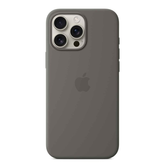 Чехлы для смартфонов APPLE iPhone 16 Pro Max Silicone Case with MagSafe (Stone Gray) (MYYV3ZM/A)