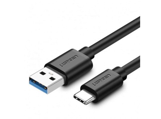 Cable UGREEN USB-A to USB-C Nickel Plating 2M (BK) (20884)