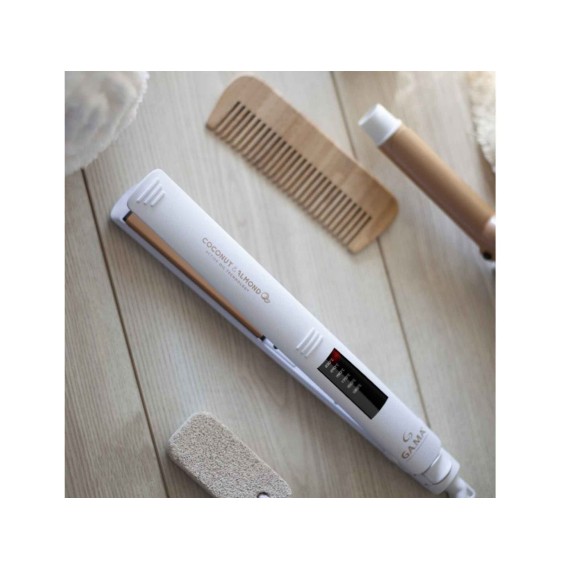 Hair styler GA.MA ELEGANCE LED COCONUT ALMOND (GI0240)