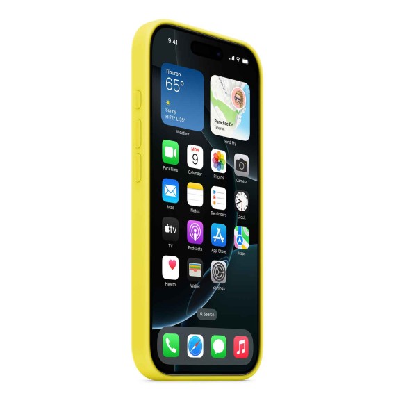 Հեռախոսի պատյան APPLE iPhone 16 Pro Silicone Case With MagSafe (Star Fruit) (MYYQ3ZM/A)