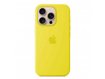 Cover for smartphone APPLE iPhone 16 Pro Silicone Case With MagSafe (Star Fruit) (MYYQ3ZM/A)