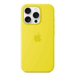 Cover for smartphone APPLE iPhone 16 Pro Silicone Case With MagSafe (Star Fruit) (MYYQ3ZM/A)