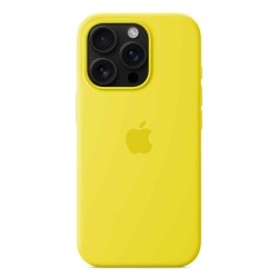 Cover for smartphone APPLE iPhone 16 Pro Silicone Case With MagSafe (Star Fruit) (MYYQ3ZM/A)