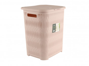 Laundry basket LIMON 151069 BAMBOO HIGH W/LID(902198) 