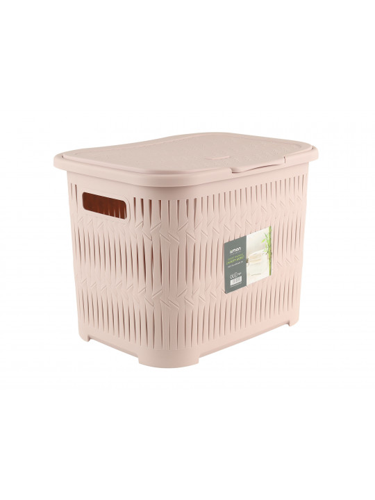 Laundry basket LIMON 151269 BAMBOO SHORT(902204) 