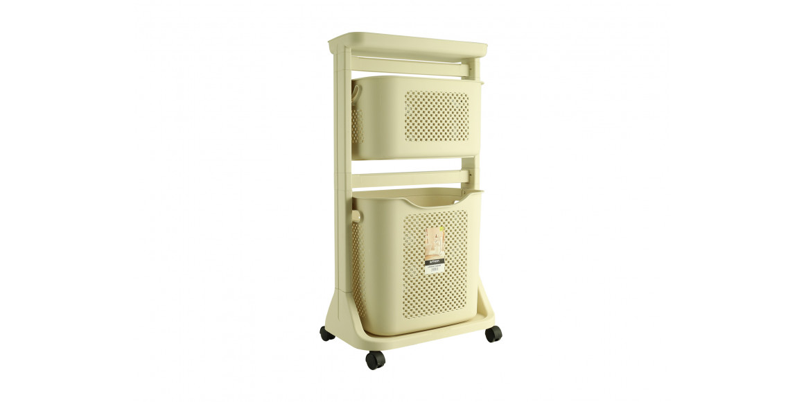 Laundry basket LIMON 214107 STAND 2 FLOOR CREAM (907553) 