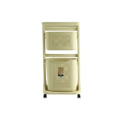 Laundry basket LIMON 214107 STAND 2 FLOOR CREAM (907553) 