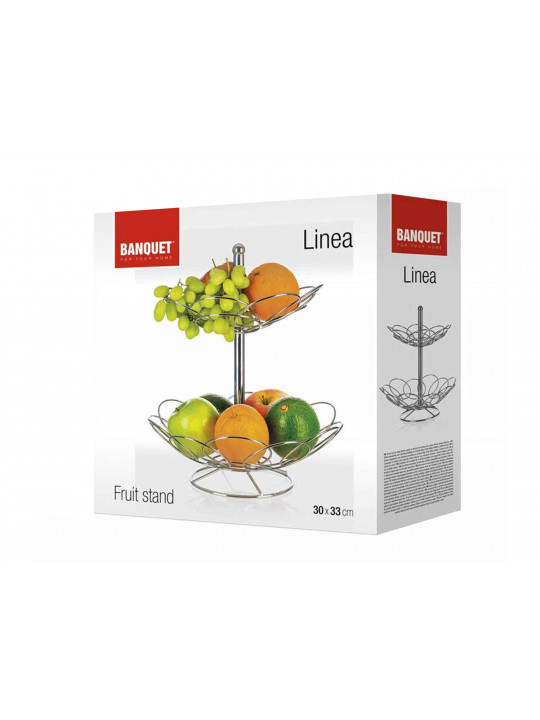 Кoрзина для фруктов BANQUET 45201135 METAL FRUIT LINEA 30CM 
