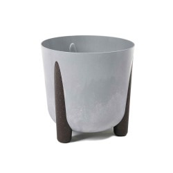 Flower pot LAMELA LA209-27 FRIDA ROUND 210 GRAY 