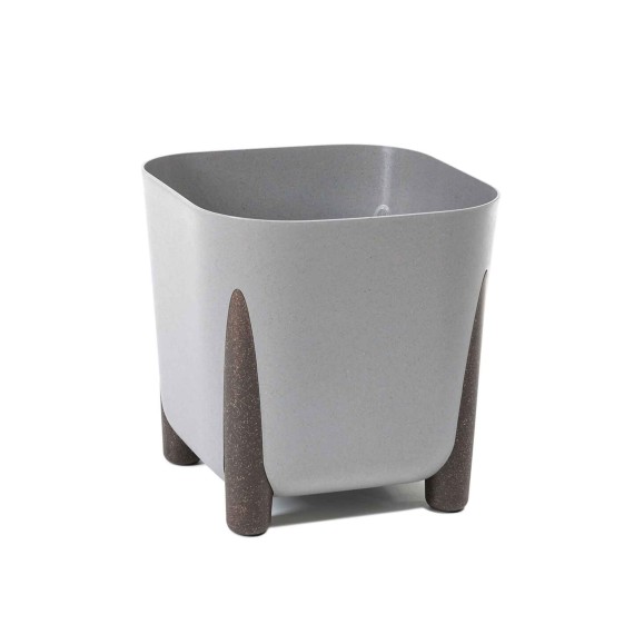 Цветочный горшок LAMELA LA233-27 FRIDA SQUERE 290x290 GRAY 