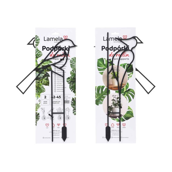 Держатель LAMELA LA621-04 PLANT SUPPORT SET 2PC BIRD 