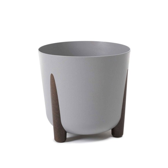 Ծաղկի զամբյուղ LAMELA LA247-27 FRIDA ROUND ECO WOOD 340 GRAY 
