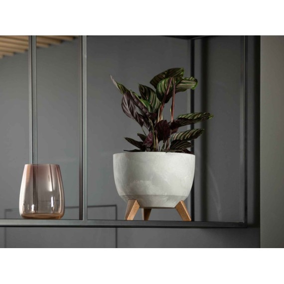 Flower pot LAMELA LA882-70 MISA ROMA CONCRETE 470 GREY 