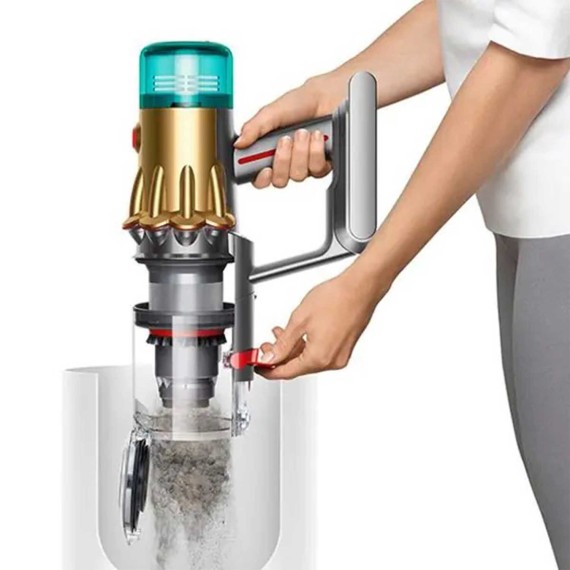 Vacuum cleaner wireless DYSON V12 DETECT SLIM ABSOLUTE SV46 YELLOW/NICKEL 