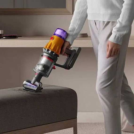 Vacuum cleaner wireless DYSON V12 DETECT SLIM ABSOLUTE SV46 YELLOW/NICKEL 