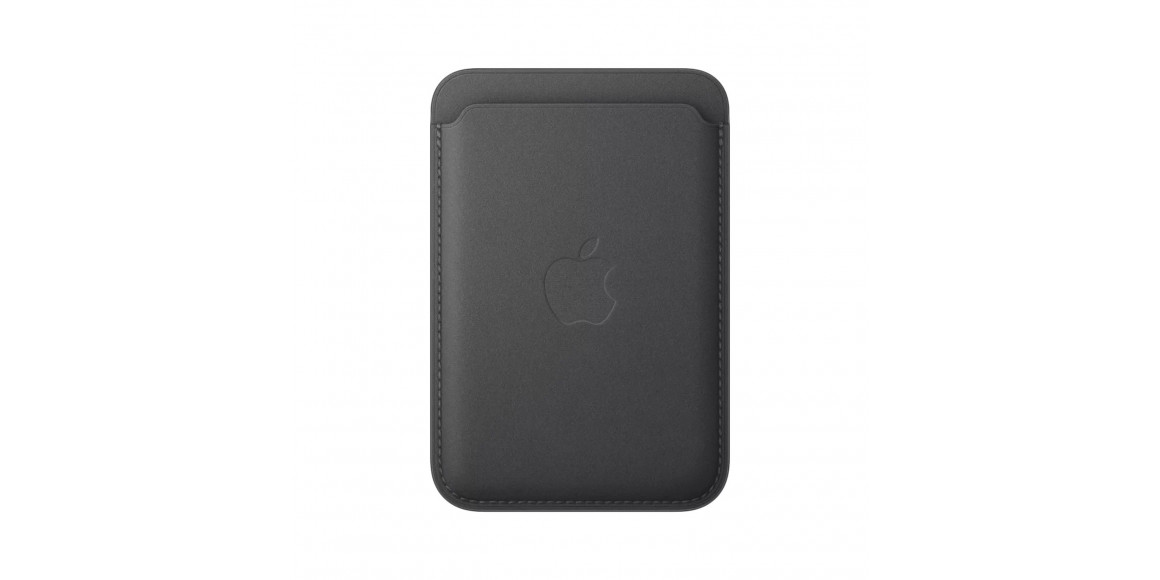 Чехлы для смартфонов APPLE iPhone FineWoven Wallet with MagSafe (Black) Model A3323 (MA6W4ZM/A)