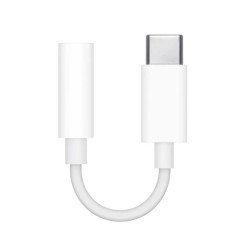 Cable adapter APPLE USB-C to 3.5 mm Headphone Jack Adapter Model A2155 (MW2Q3ZM/A)