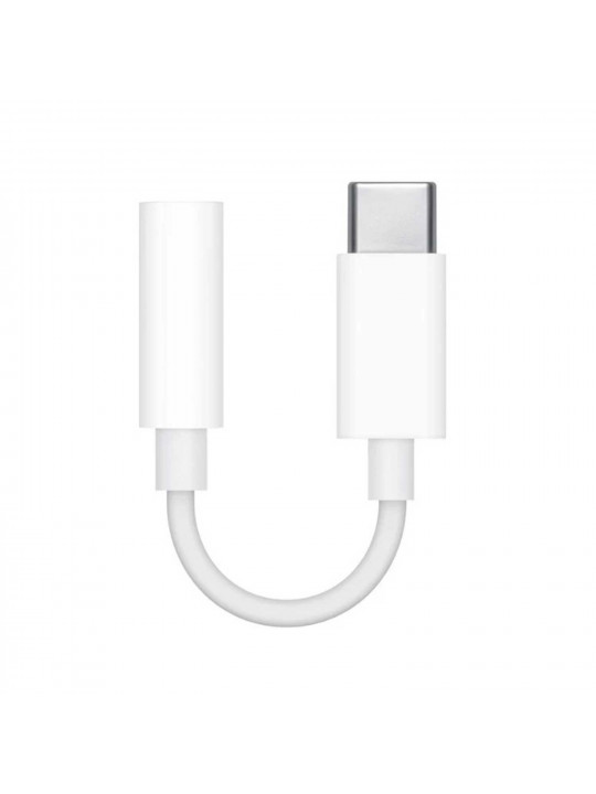 Մալուխի փոխարկիչ APPLE USB-C to 3.5 mm Headphone Jack Adapter Model A2155 (MW2Q3ZM/A)