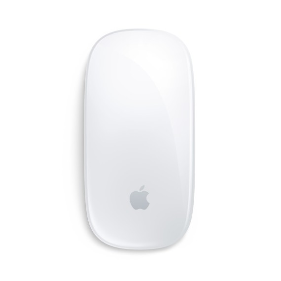 Компьютерные мыши APPLE Magic Mouse (White) Multi-Touch Surface Model A3204 (MXK53ZM/A)