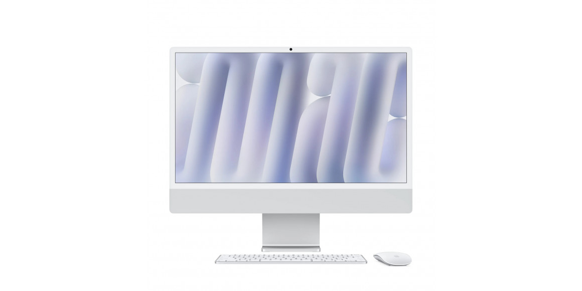 Համակարգիչ բոլորը մեկում APPLE iMac 24 Retina 4.5K (Apple M4) 24GB 512GB (Silver) (A3137) (MCR24RU/A)