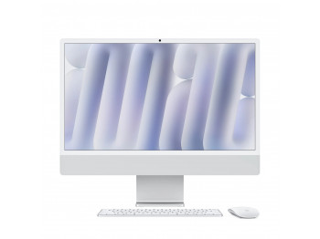 Comp all in one APPLE iMac 24 Retina 4.5K (Apple M4) 24GB 512GB (Silver) (A3137) (MCR24RU/A)