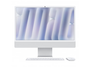 Comp all in one APPLE iMac 24 Retina 4.5K (Apple M4) 16GB 256GB (Silver) (A3247) (MWUC3RU/A)