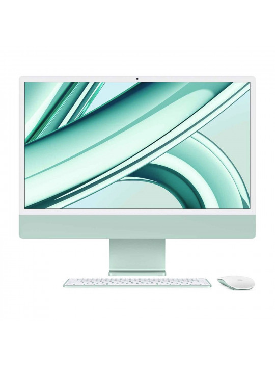 Comp all in one APPLE iMac 24 Retina 4.5K (Apple M4) 16GB 256GB (Green) (A3247) (MWUE3RU/A)