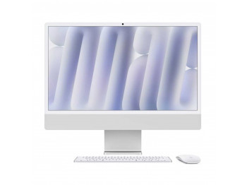 Համակարգիչ բոլորը մեկում APPLE iMac 24 Retina 4.5K (Apple M4) 16GB 256GB (Silver) (A3137) (MWUU3RU/A)