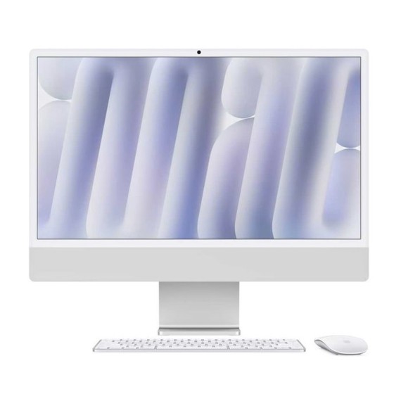 Համակարգիչ բոլորը մեկում APPLE iMac 24 Retina 4.5K (Apple M4) 16GB 256GB (Silver) (A3137) (MWUU3RU/A)