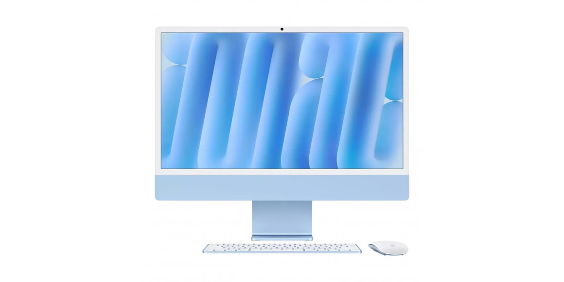 Comp all in one APPLE iMac 24 Retina 4.5K (Apple M4) 16GB 512GB (Blue) (A3137) (MWV33RU/A)