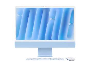 Моноблоки APPLE iMac 24 Retina 4.5K (Apple M4) 16GB 512GB (Blue) (A3137) (MWV33RU/A)