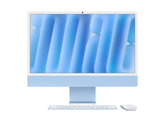 Համակարգիչ բոլորը մեկում APPLE iMac 24 Retina 4.5K (Apple M4) 16GB 512GB (Blue) (A3137) (MWV33RU/A)