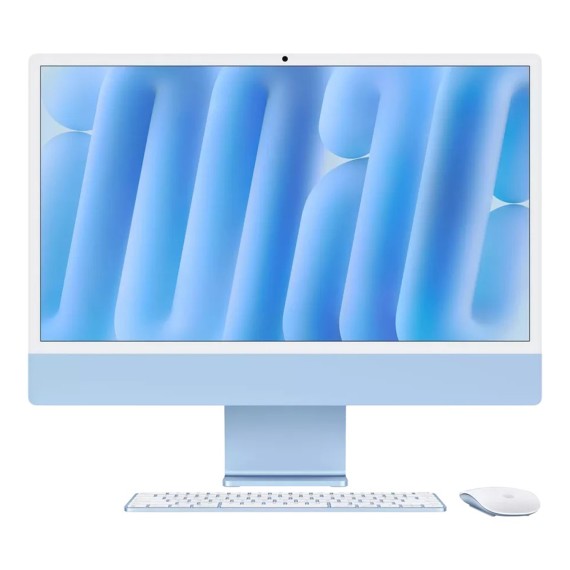 Моноблоки APPLE iMac 24 Retina 4.5K (Apple M4) 16GB 512GB (Blue) (A3137) (MWV33RU/A)
