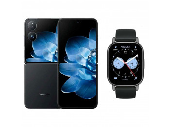 Սմարթ հեռախոս XIAOMI Mix Flip 12GB 512GB (Black)+Redmi Watch 5 Lite (Black) 