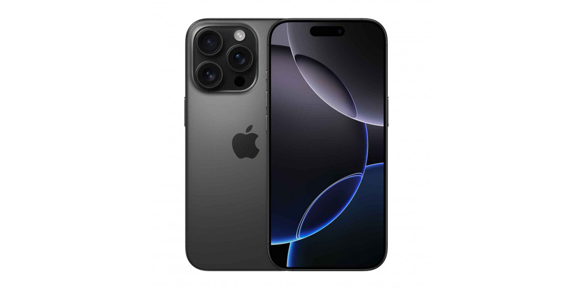 Սմարթ հեռախոս APPLE iPhone 16 Pro 128GB (Black Titanium) (A3293) (MYND3ZD/A)