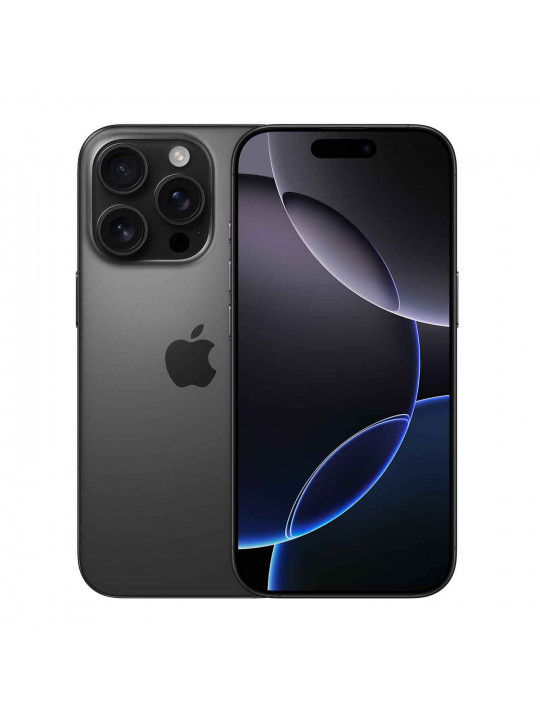 Սմարթ հեռախոս APPLE iPhone 16 Pro 128GB (Black Titanium) (A3293) (MYND3ZD/A)