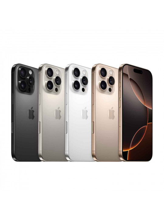 Սմարթ հեռախոս APPLE iPhone 16 Pro 128GB (Black Titanium) (A3293) (MYND3ZD/A)