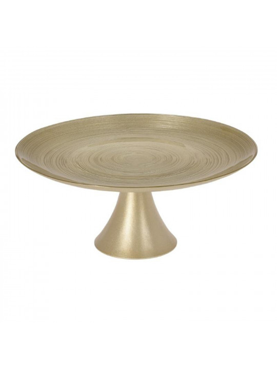 Թխվածքի ափսե KOOPMAN 044200100 CAKE STAND DIA 28CM GOLD (246873)