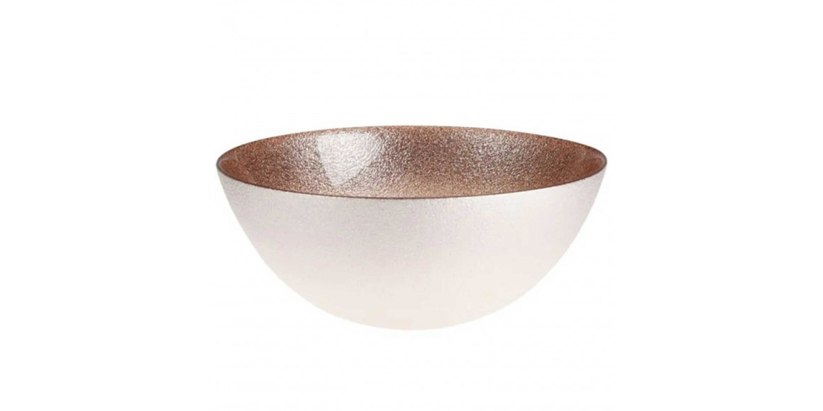 Тара KOOPMAN 044200930 BOWL GLASS DIA 21CM IVORY CLR (043649)