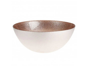 Тара KOOPMAN 044200930 BOWL GLASS DIA 21CM IVORY CLR (043649)