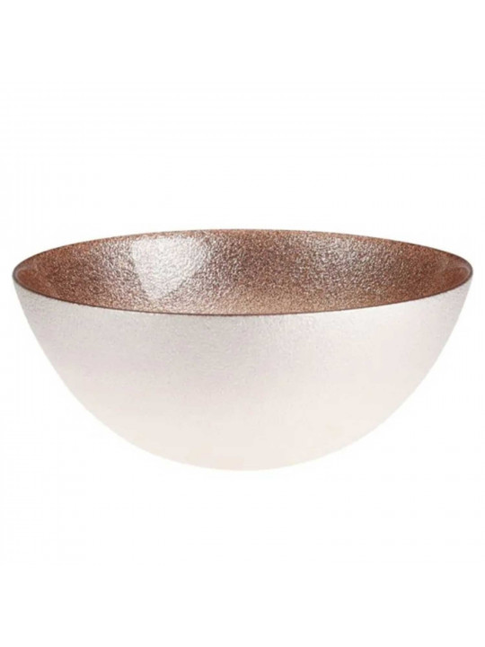 Тара KOOPMAN 044200930 BOWL GLASS DIA 21CM IVORY CLR (043649)