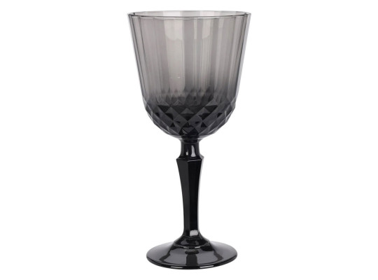 Բաժակ KOOPMAN 046100690 WINE GLASS GREY 310ML (053556)