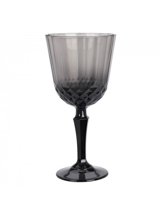 Cup KOOPMAN 046100690 WINE GLASS GREY 310ML (053556)