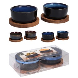 Тарелка KOOPMAN 278000700 SERVING SET 4PCS 2ASS (351782)