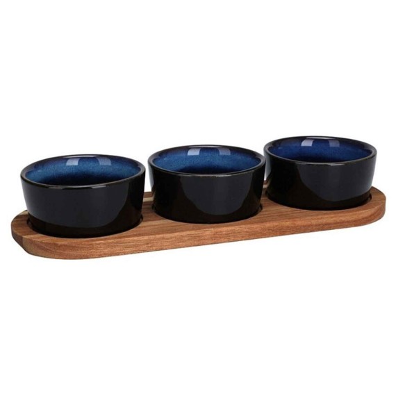Тарелка KOOPMAN 278000740 SERVING SET 4PCS 2ASS (351829)