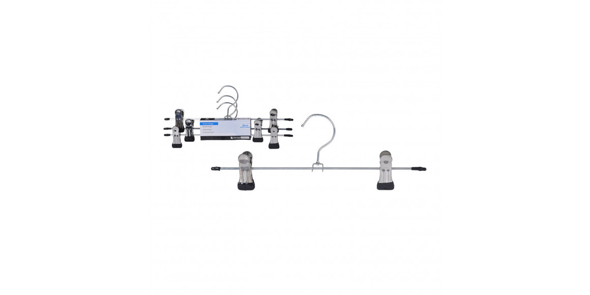 Հագուստի կախիչ KOOPMAN 529960000 TROUSER HANGER SET 3PCS (386974)
