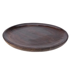 Тарелка KOOPMAN A54413120 MANGO WOOD 25CM (121293)