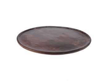 Plate KOOPMAN A54413140 MANGO WOOD 38CM (121453)